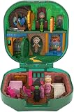 Polly Pocket x Wicked Collector Compact, Micro Dolls and Playset, 2 Themed Accessories, Iconic Shiz & Oz Locations, Glinda, Elphaba, & The Wizard, JFV04 - 4
