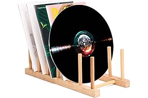 Eco-Friendly Vinyl Record Storage Holder Stand