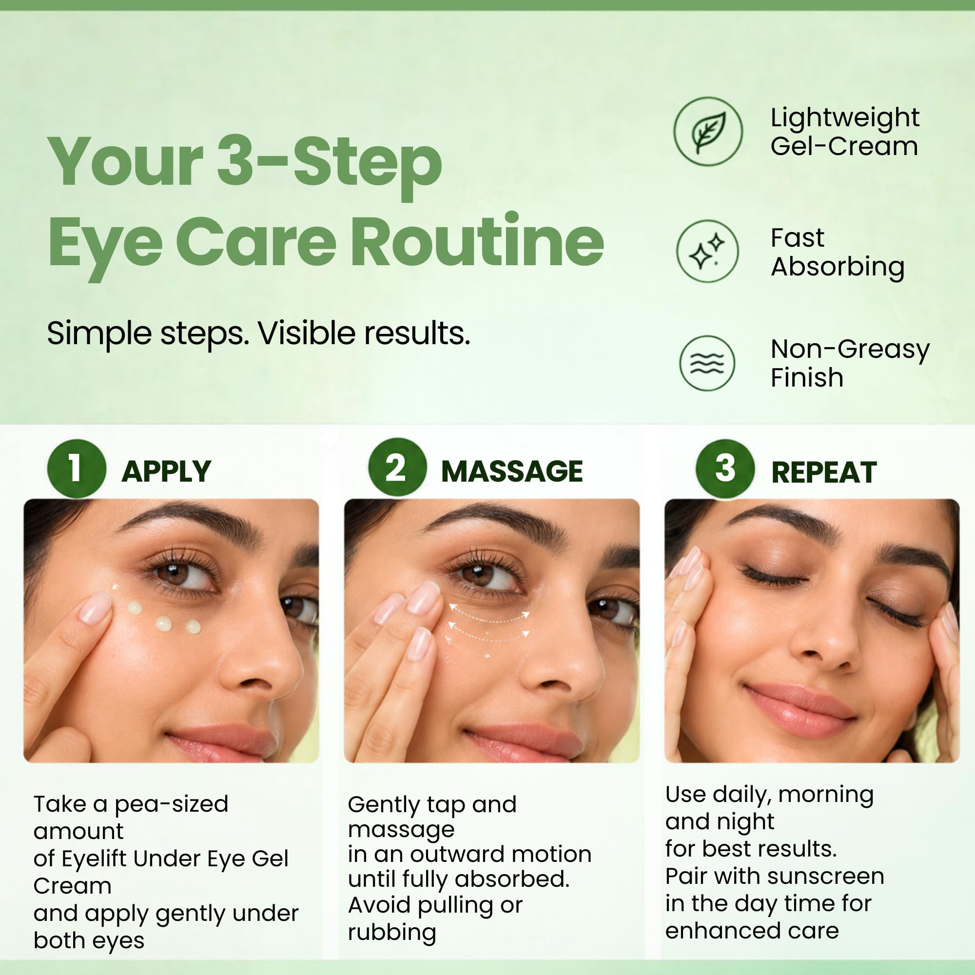 Eyecirque EyeLift Under Eye Cream for Dark Circles, Puffiness, Fine Lines & Wrinkles with Alpha Arbutin, Retinol & Niacinamide - Brightening Night Repair Formula for Men & Women - 20g — Amazon image 7