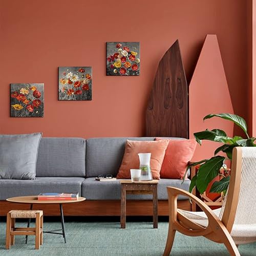 Miniatura 106 de Lienzo decorativo en blanco y negro para pared, decoración de dormitorio, paisajes de ciudades rojas, impresiones, obras de arte modernas para sala