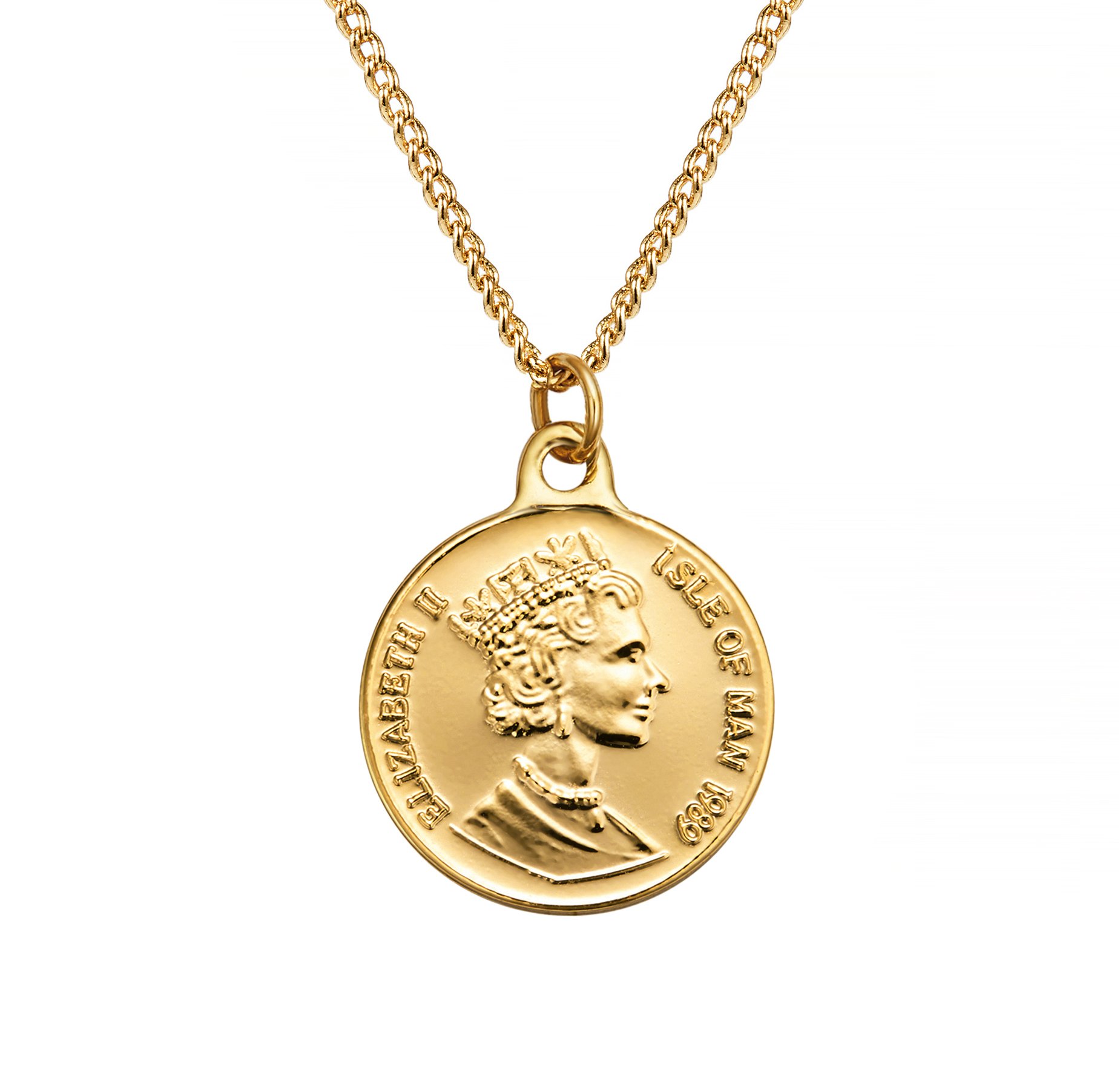 Buy ACC PLANET Coin Pendant Necklace 