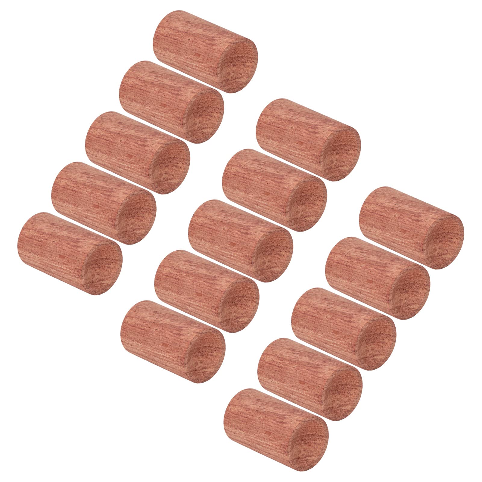 Difusor de aceites Esenciales de Madera, difusor de aromaterapia de Palisandro para Regalo de relajación, Mini Redondo portátil, 15 Uds.