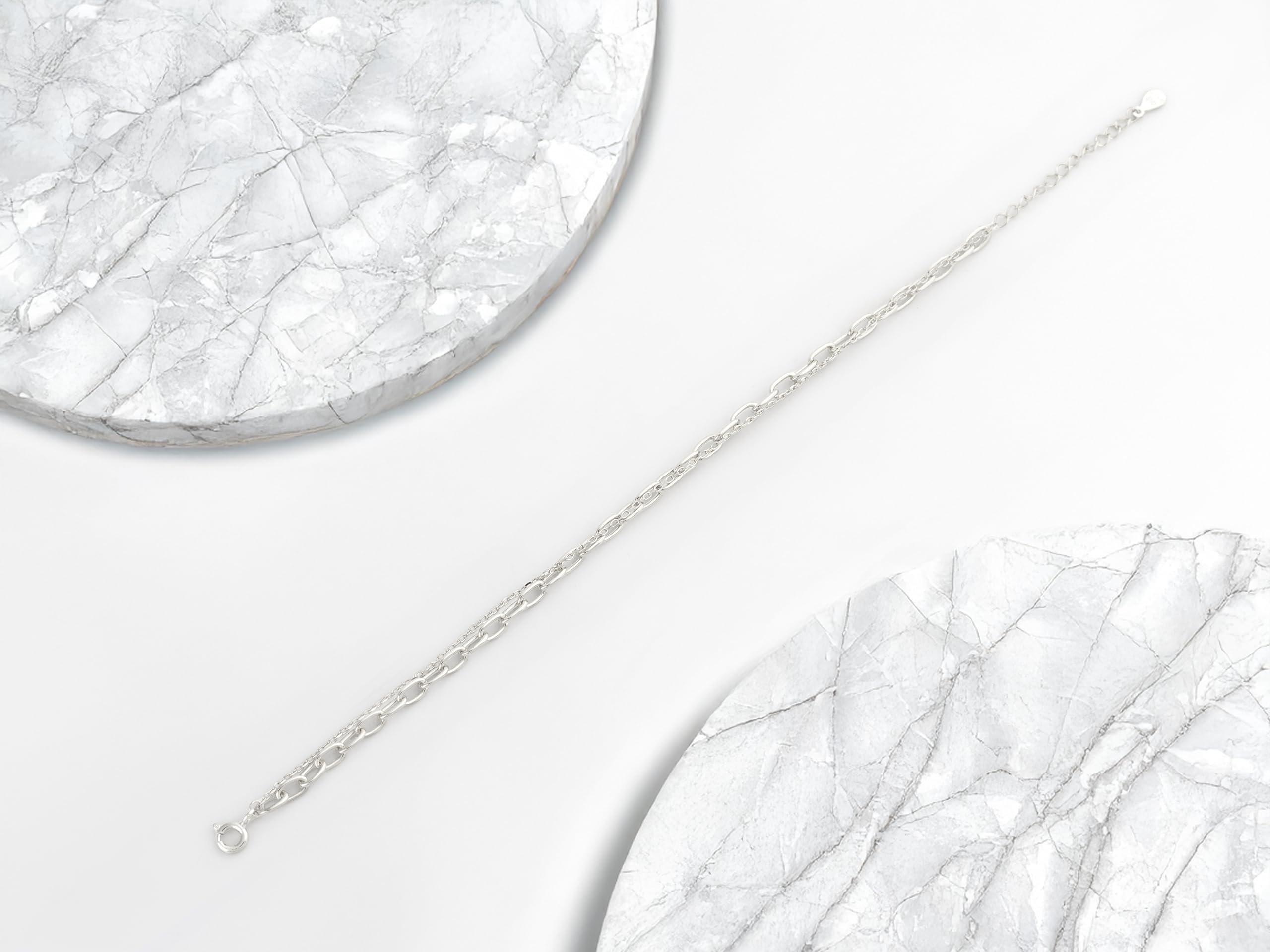 Sofia Milani - Damen Armband 925 Silber - Layer Design