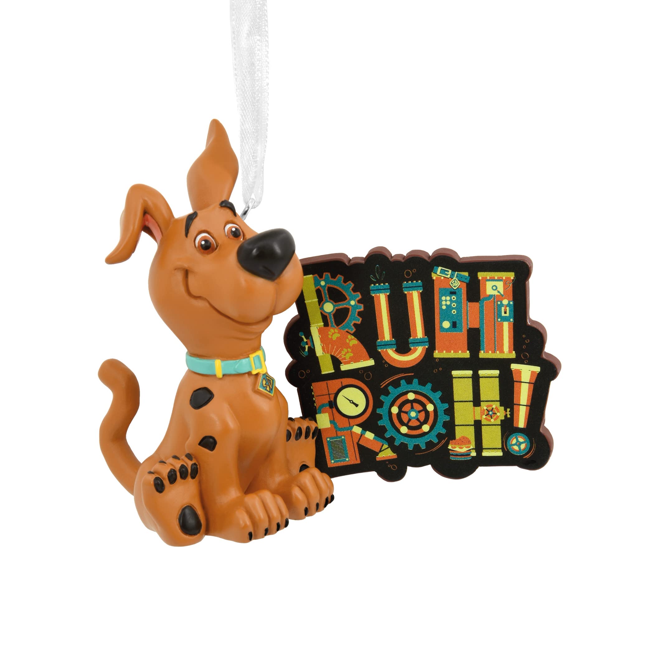HallmarkChristmas Ornament from, Scooby Doo, SCOOB! Puppy Ruh Roh! Design, Various, 7.7cm by 6.5cm by 7cm (25562754)