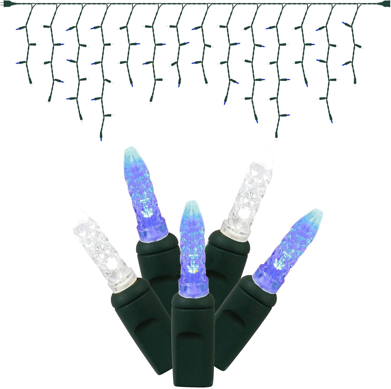 Vickerman X6G3114 Light Sets BW Icicle Light Set Vickerman X6G3114 Light Sets BW Icicle Light Set