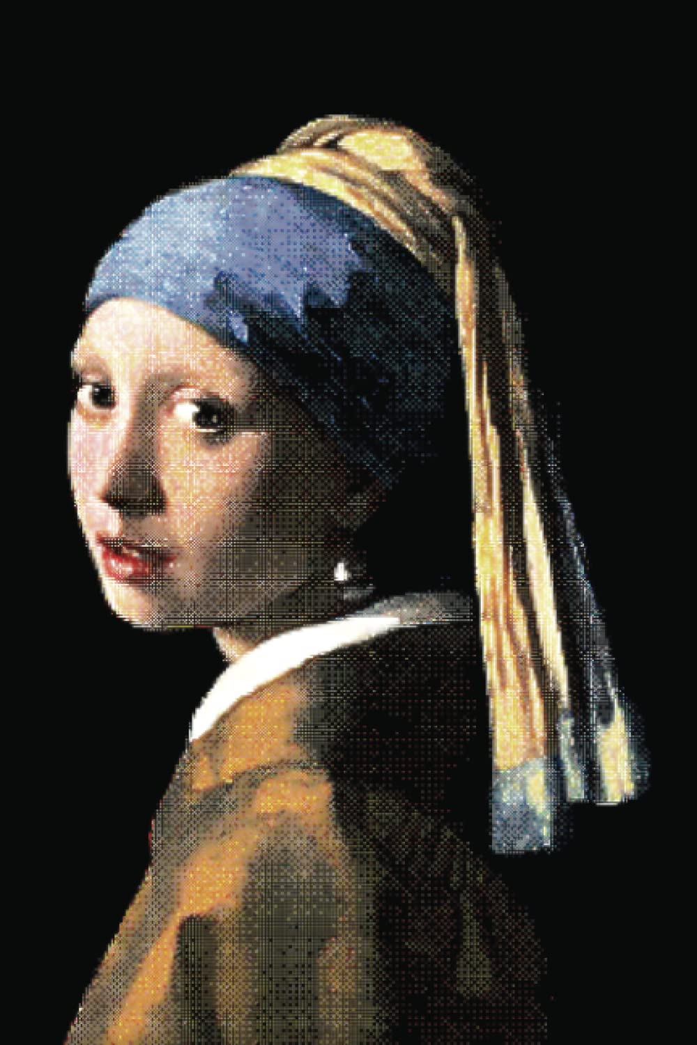 Girl with a Pearl Earring (after Vermeer): A Classic Softcover Journal