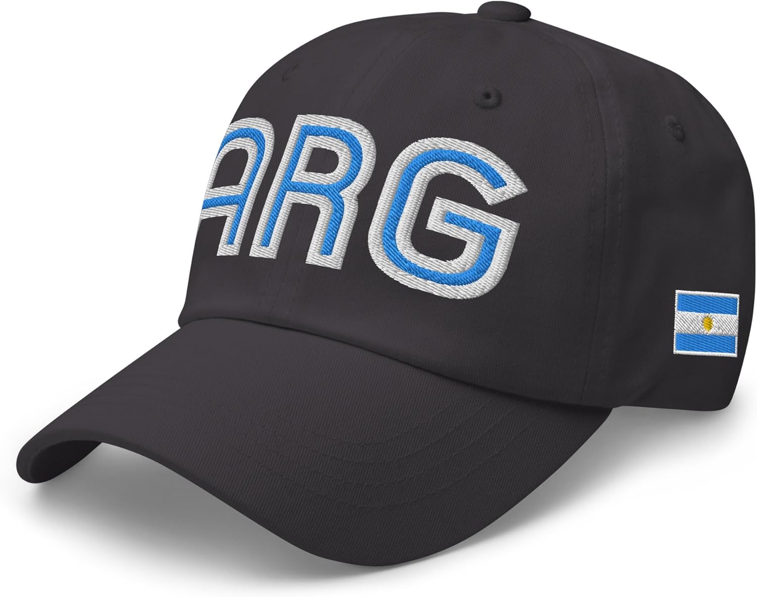 Argentina National Flag Retro ARG Soccer Baseball Cap Dad Hat
