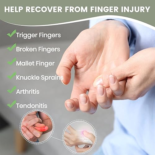 Miniatura 6 de Férula de dedo meñique mejorada, férulas de dedo gatillo para dedo meñique, soporte de muñeca para tendinitis de artritis del túnel carpiano