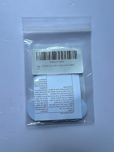 Miniatura 3 de YARONGTECH Tarjetas NFC 215, tarjetas redondas NFC NTAG215 NFC 215 Compatible con teléfonos y dispositivos móviles habilitados para TagMo y Amiibo y