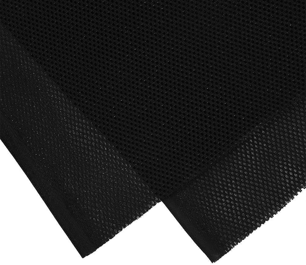 Panno per griglia in rete per altoparlanti antipolvere 50 x 140 cm nero