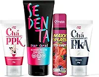 Kit Sexshop Casal Oral Vibrante Gel Excitantes Efeito Adstringente Efeito Gela Prolongador Masculino