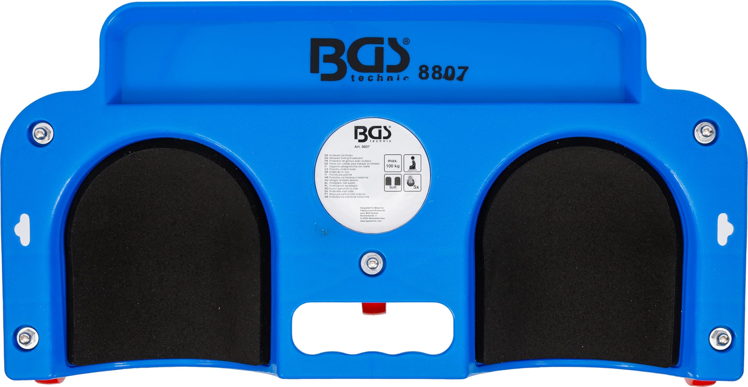 BGS 8807 | Protection de genoux avec rouleaux | jusqu’à 100 kg