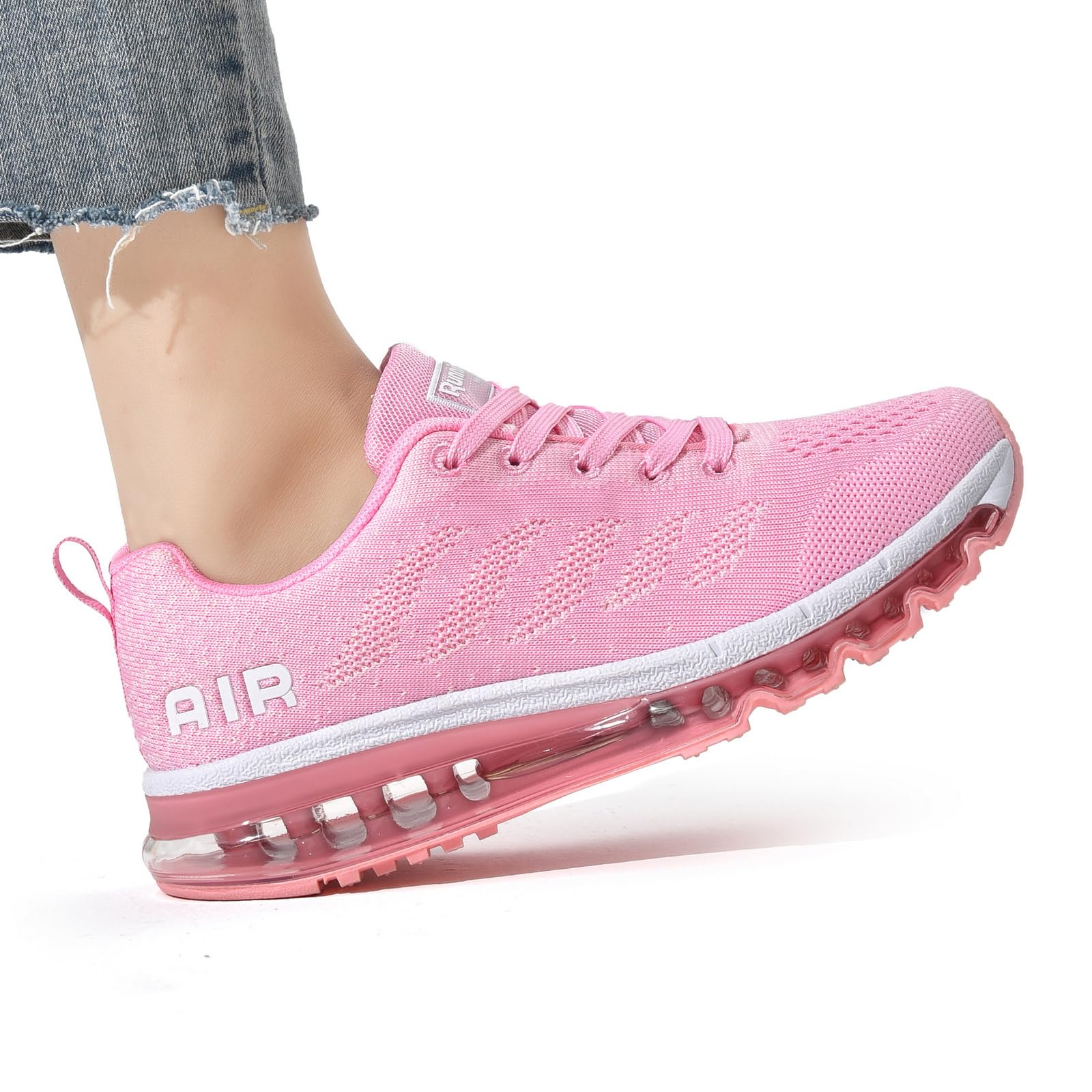 Uomo Donna Air Scarpe da Ginnastica Corsa Sportive Fitness Running Sneakers Basse Interior Casual all'Aperto 34-46 EU