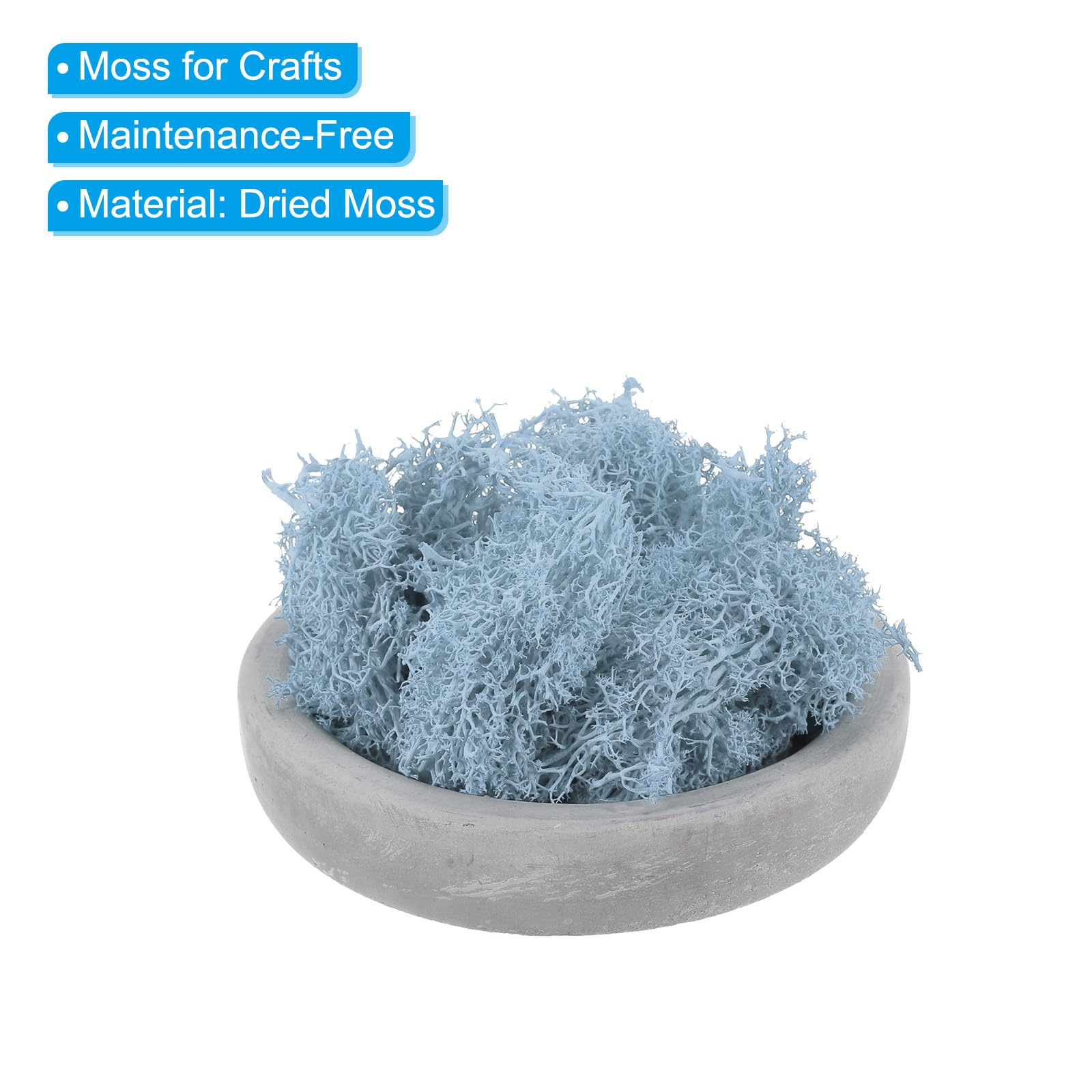 PATIKIL 3.5 OZ Fake Moss - Image 3