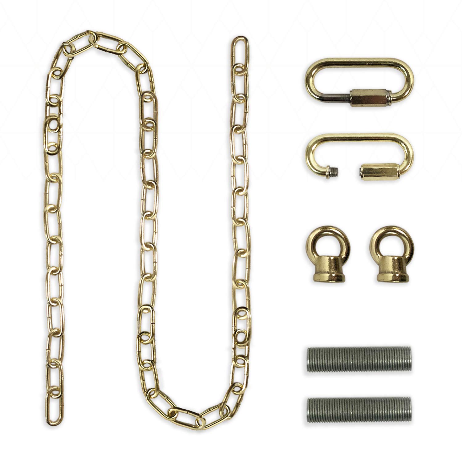 Royal Designs, Inc. LC-2002-AB-6-1 Heavy Duty Lighting Fixture Chain, Extendable up to 6ft, 60-Pound Weight Capacity, Antique Brass — Amazon image 8