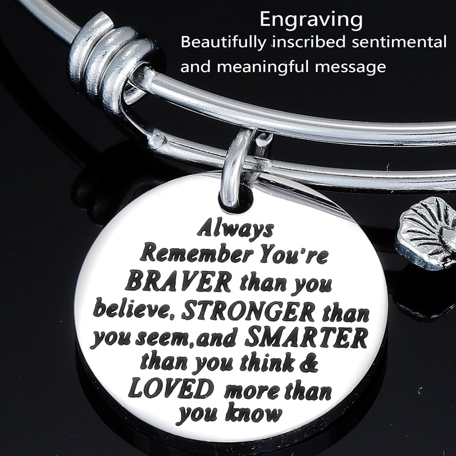 HUTIMY Cheerleader Bracelet for Teenagers Gifts Young Senior Little Teen Cheer Team Present Cheerleading Charm Bracelet - Image 3