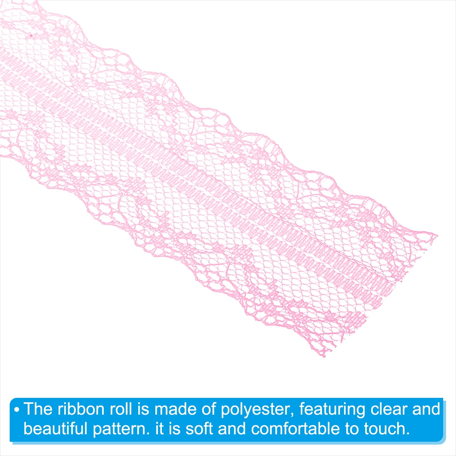 PATIKIL 1.6 Inch x 11 Yards Lace Trim Ribbon - Image 4