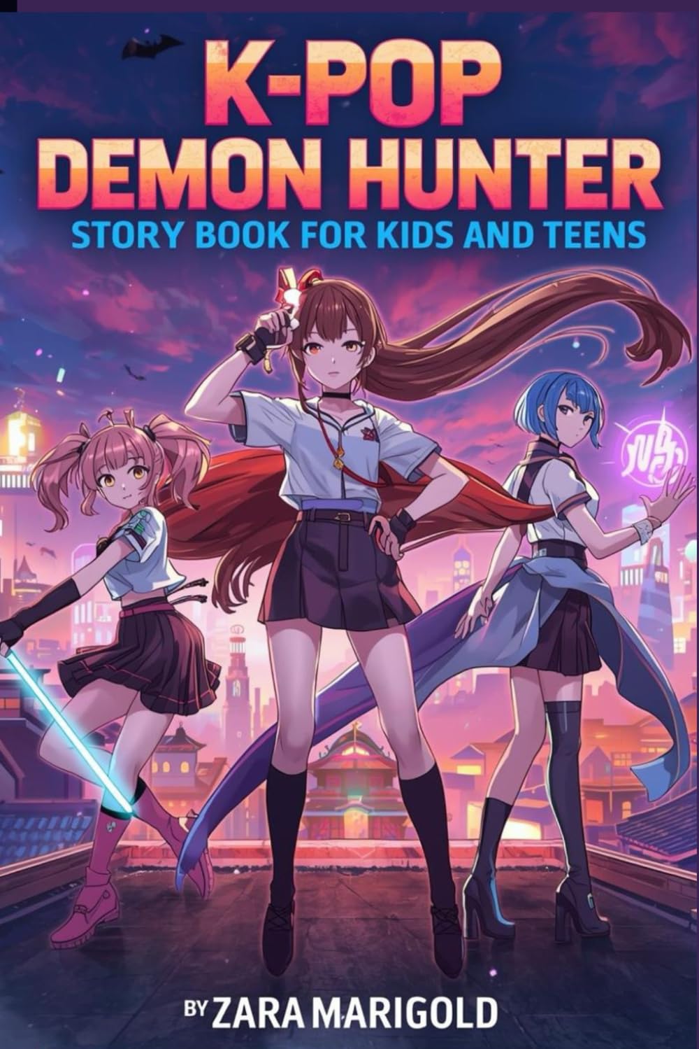 K-pop Demon Hunter story book for kids and teens