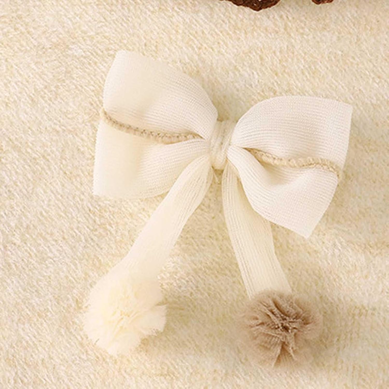 Girls Turtleneck Top Bow Long Sleeve Winter Shirt | Soft Pullover Shirt With Scallop And Pom Pom Bow For School Parties And Layering