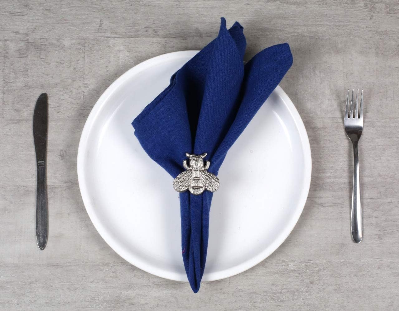 Gold Napkin Rings Set of 12, Napkin Ring Holder for Harvest, Thanksgiving, Christmas, Party Decoration, Dinning Table, Everyday Gatherings, Napkin Rings Bulk