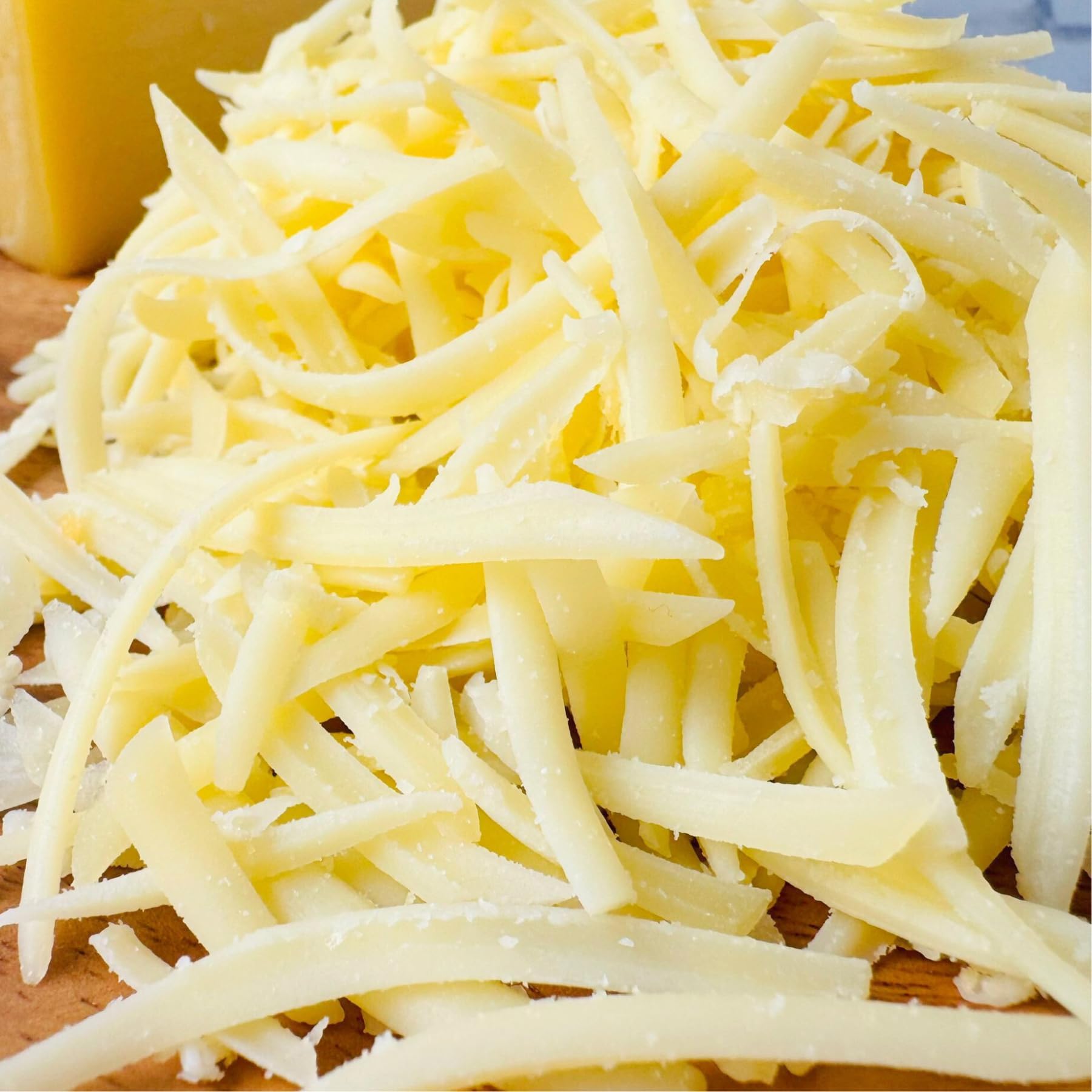 Conte Cheese AOP 24 Months Aging, Shredd, 0.1 inch (3 mm) | Grassfed, Made in France, Additive-free, Sterile Milk, Cellulose Free, Aromatic Flavor, Order Cut, Perfect for Pizza, Gratan, Pasta, Salad