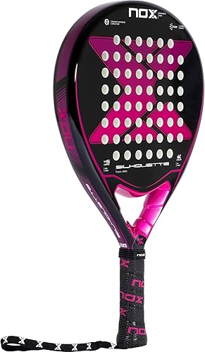 Miniatura 6 de Raqueta de pádel Silueta Casual 2023 para principiantes  Serie Casual Pala Padel Redondo de Gran Tamaño  Maniobrabilidad EOS Flap & NOX Tecnología