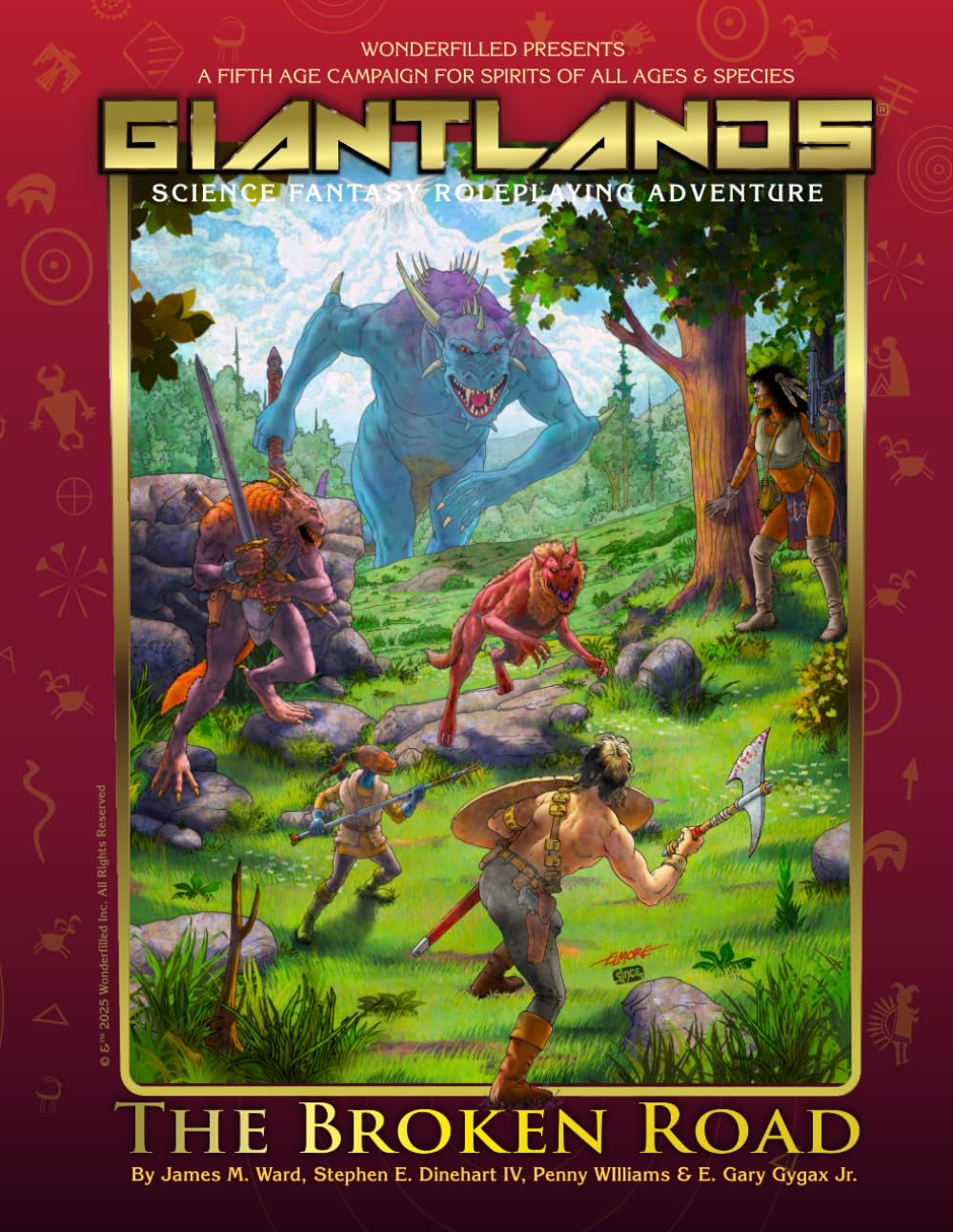 GiantLands The Broken Road: Science Fantasy Roleplaying Adventure