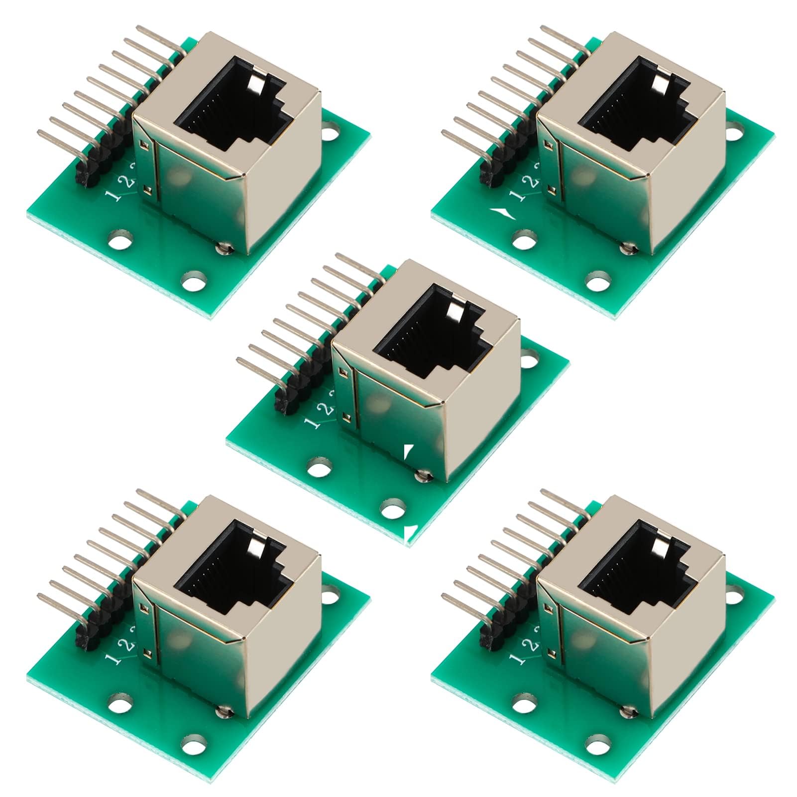 Amazon.co.jp: PENGLIN RJ45モジュラー変換基板 8ピンモジュラー