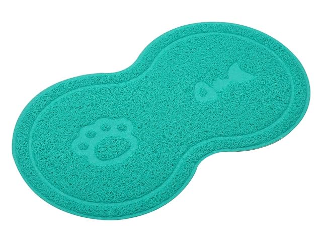 Foto 2 de 2 de Alfombra en forma de 8 para arenero de gato, 457 mm x 254 mm