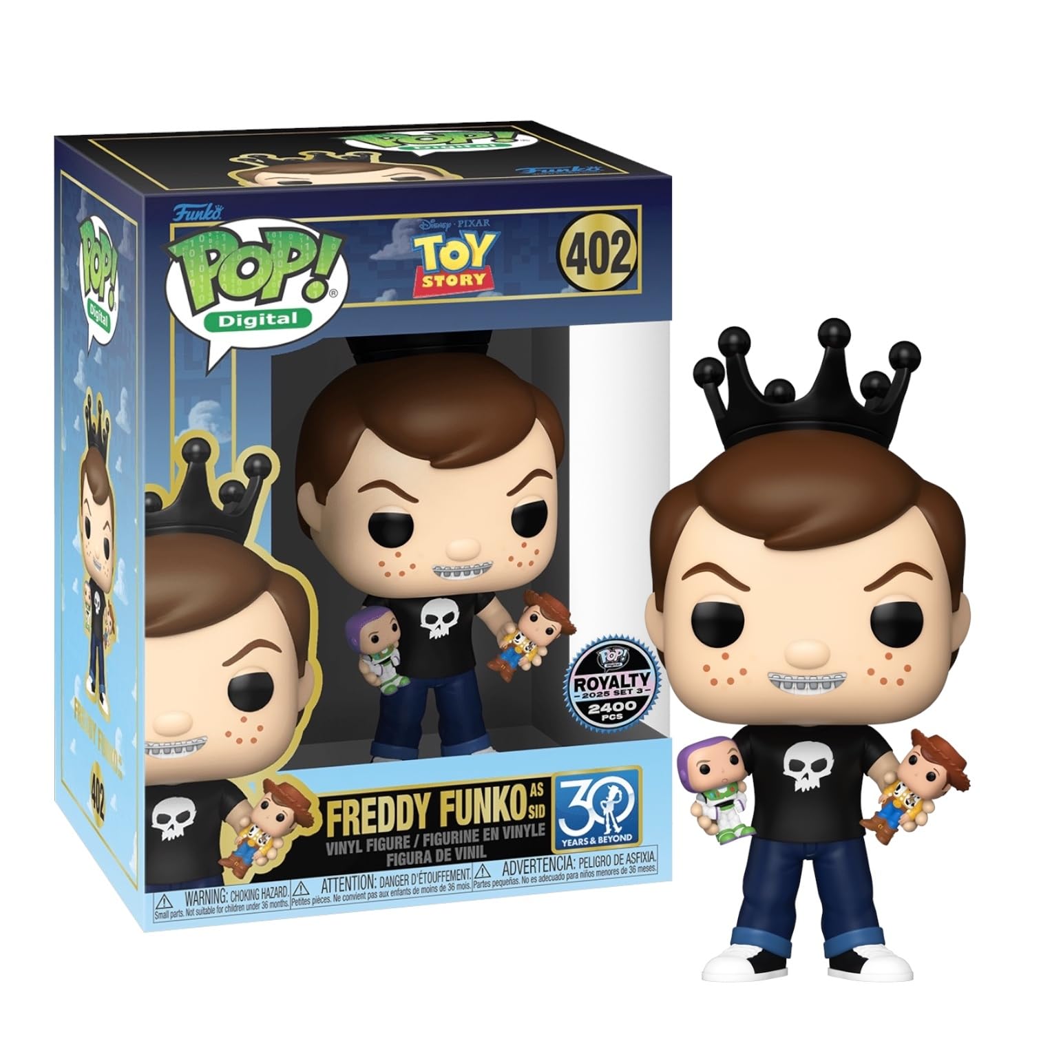 Amazon.com: Funko Pop! Digital Toy Story Freddy as Sid Vinyl