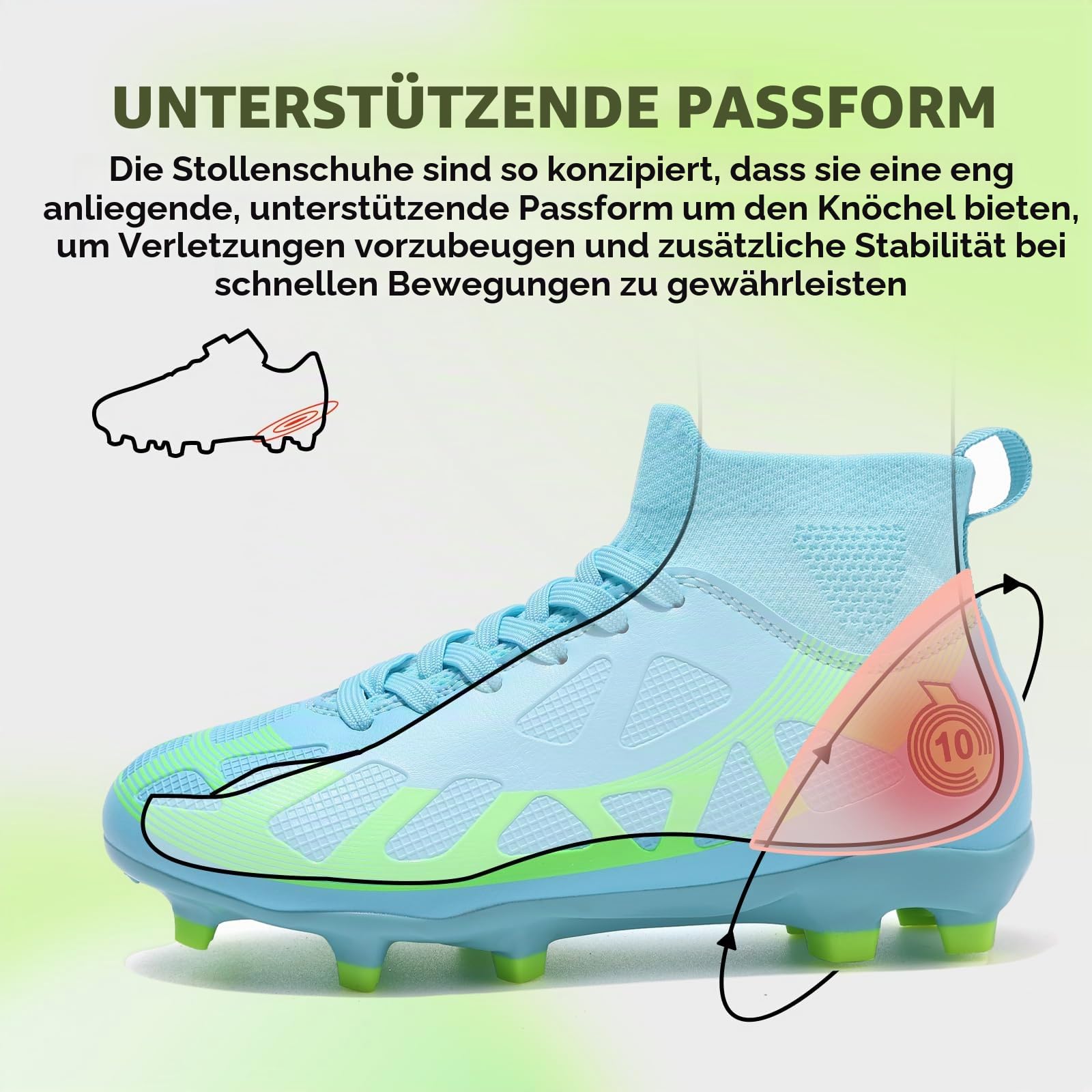 Fußballschuhe Kinder Jungen Mädchen Sportliche Outdoor Fußballschuhe