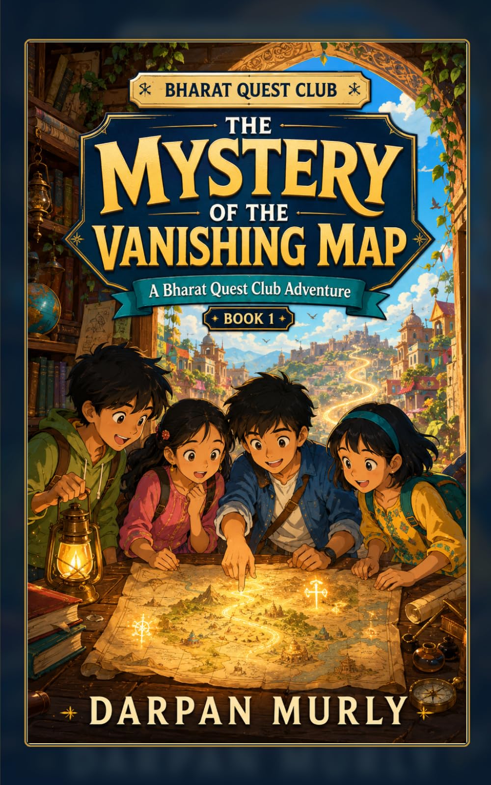The Mystery of the Vanishing Map: A Bharat Quest Club Adventure: 1 (The Bharat Quest Club Series)