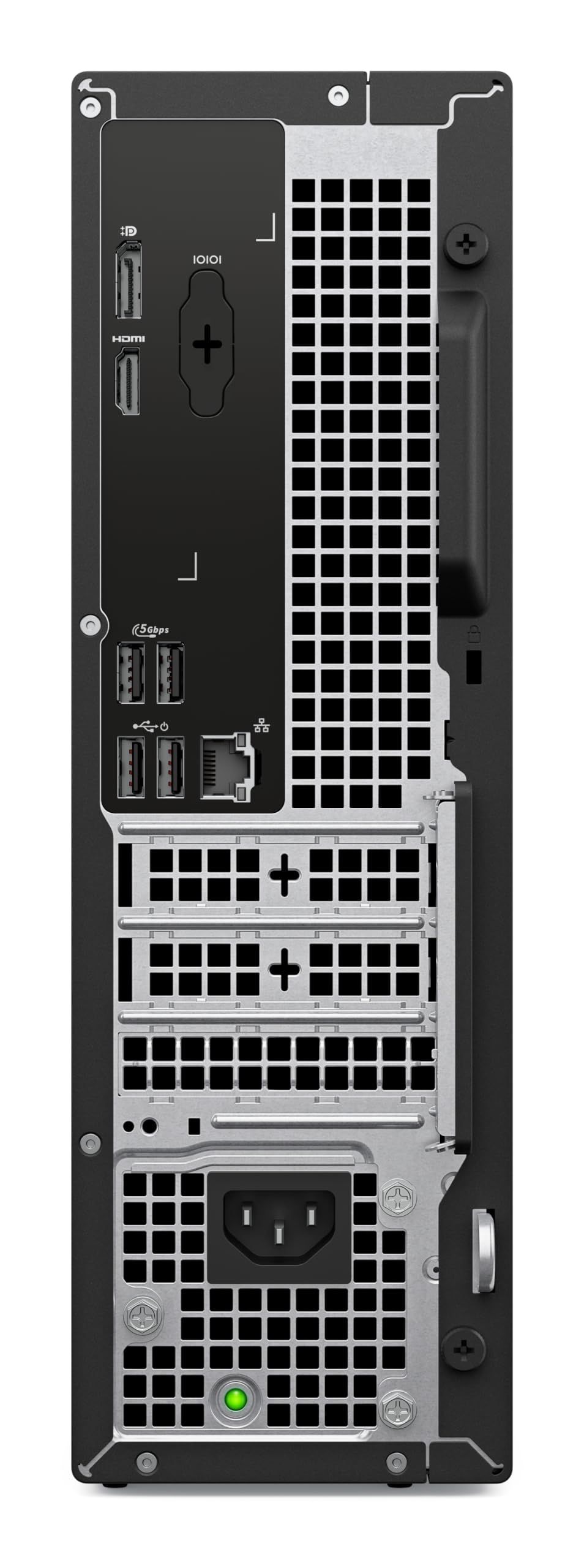 DELL Pro QVS1260 Intel� Core??? i3 i3-14100 8 GB DDR5-SDRAM 512 GB SSD Windows 11 Pro Slim PC PC Nero (DELL QVS1260 I3-14100 8G/512GB W11P) - Versione UK