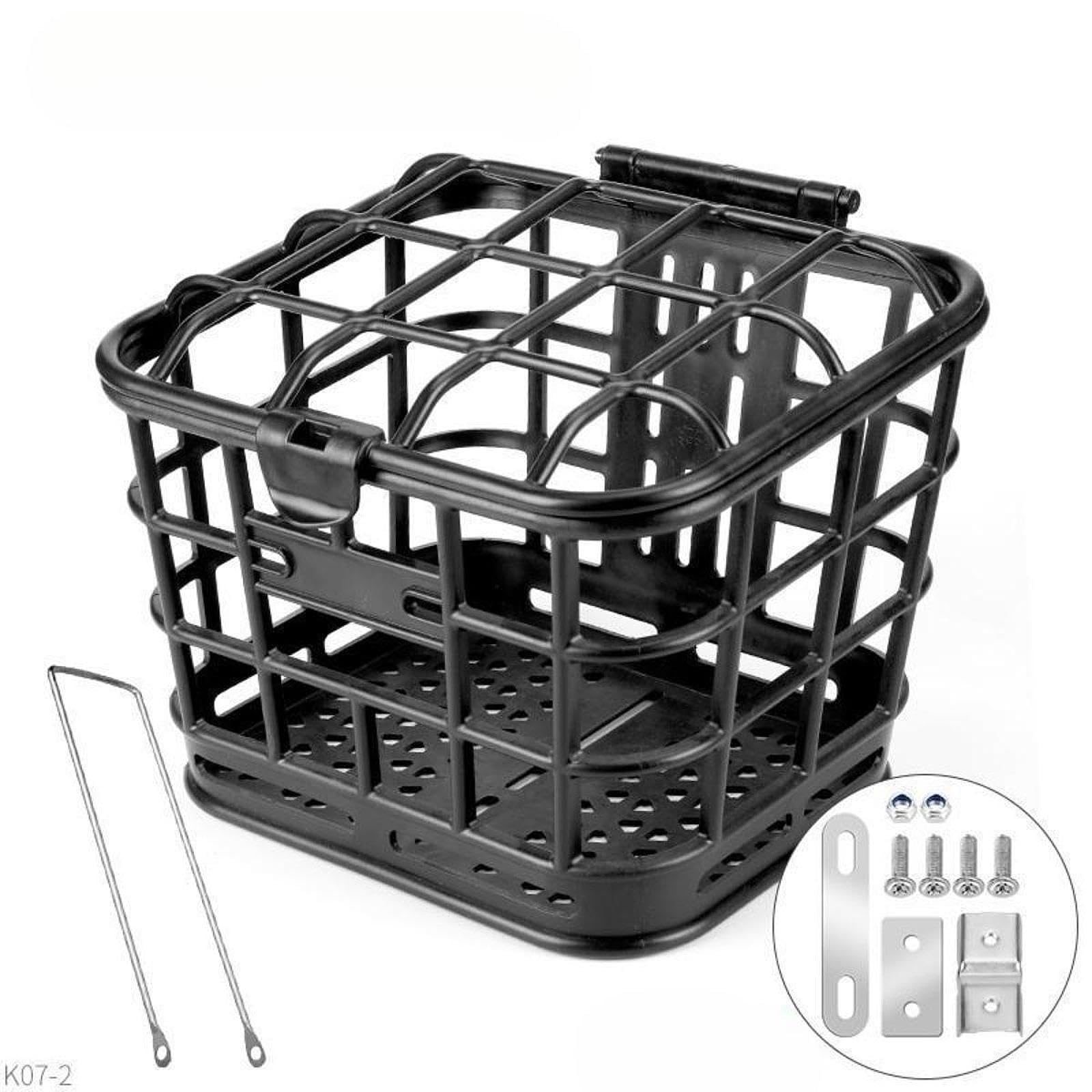 Colaxi Bike Front Basket, Cycling Accessories, Easy to Install Convenient with Cover, Bicycle Storage Basket, With24to26in Bracket