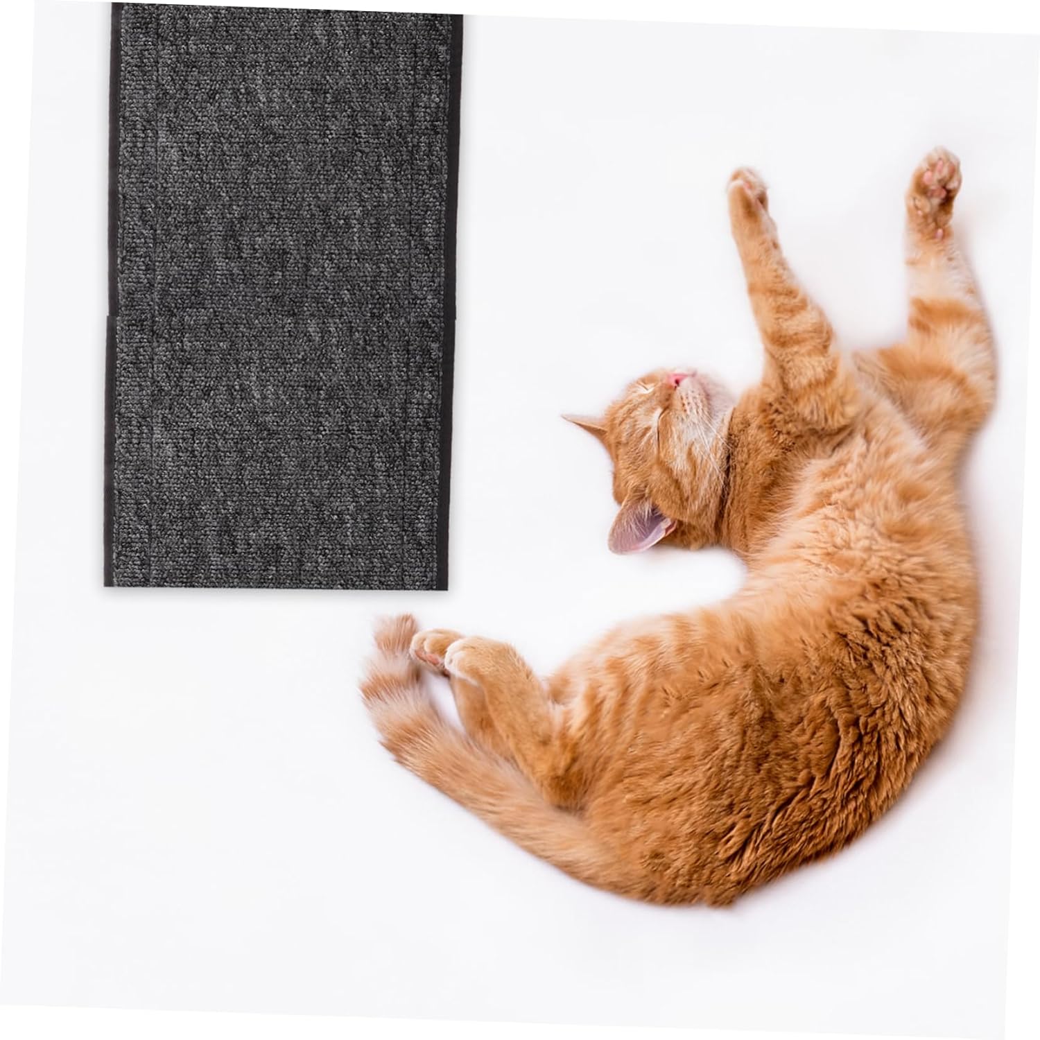 VOSAREA Cat Exercise Wheel Replacement Pad Non- Cat Running Wheel Mat for Kittens Comfortable Scratching Cushion Unique Scratching Carpet for Active