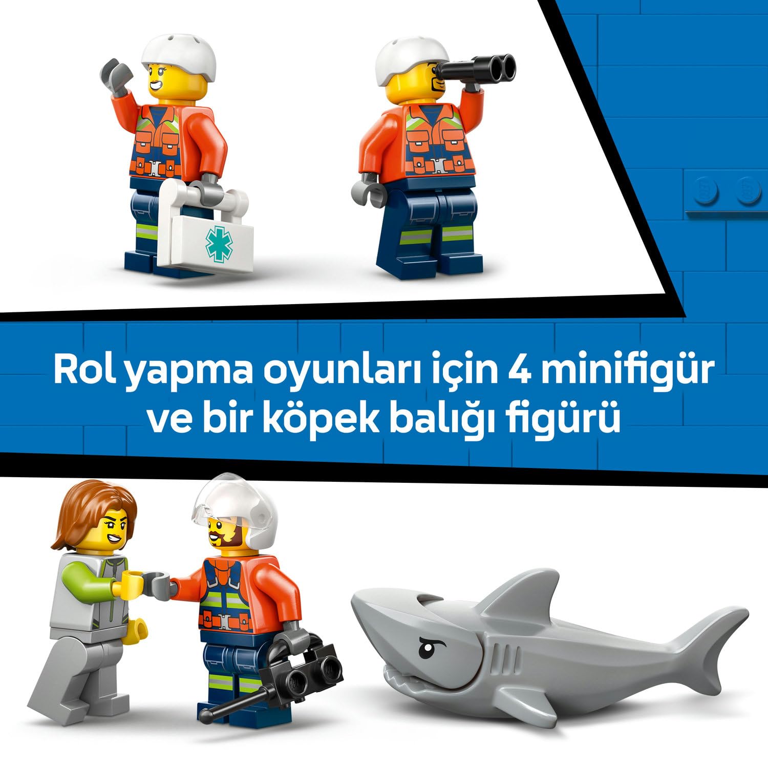 LEGO City Sahil Güvenlik Helikopteri 60503