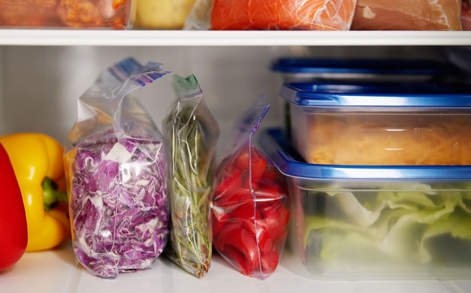 Ziploc Freezer Bags with Easy Open Tabs - 3 x 40 Large Bags (26.8