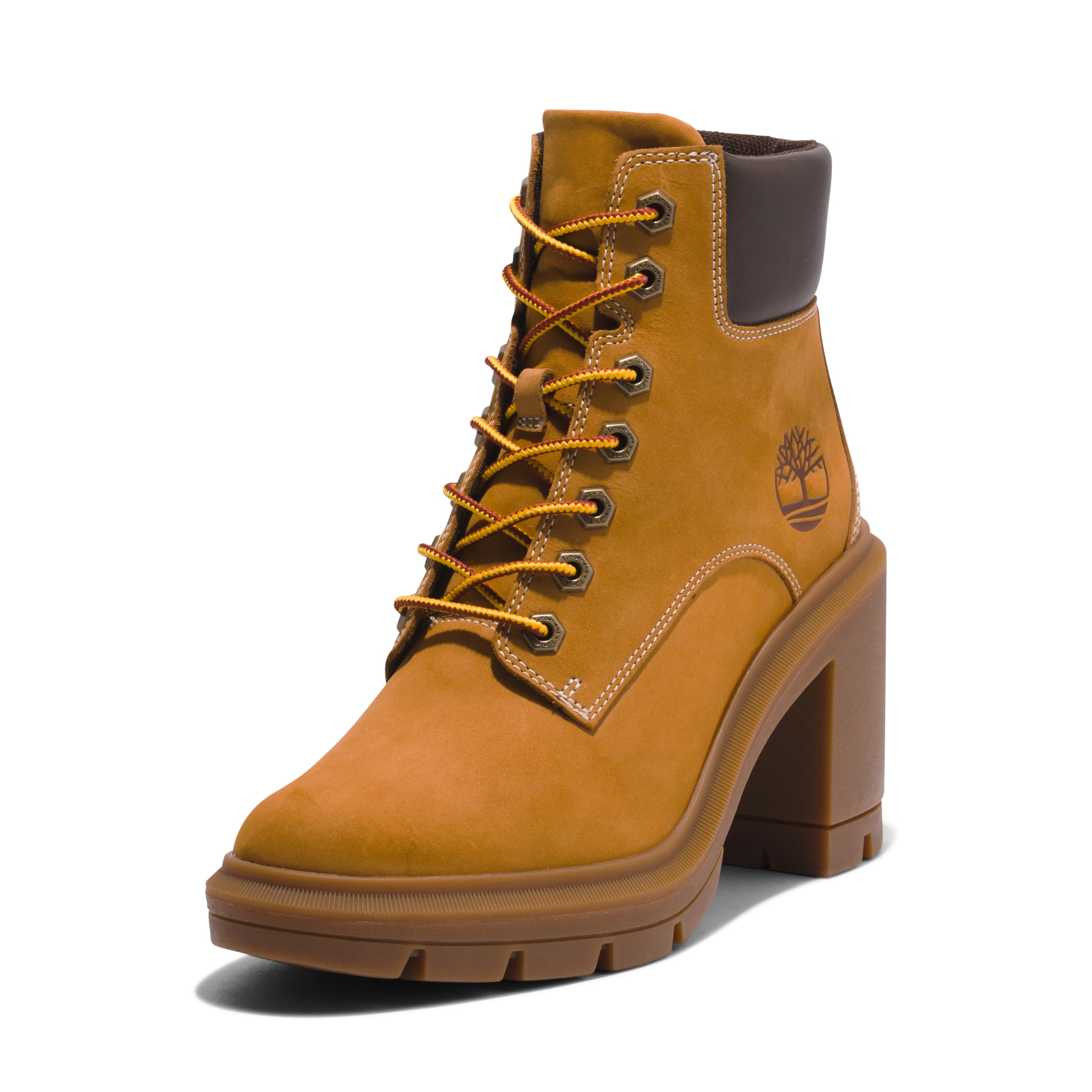 Women’s Allington Heights 6 Inch Boot by Timberland – 7, Leather, Wheat