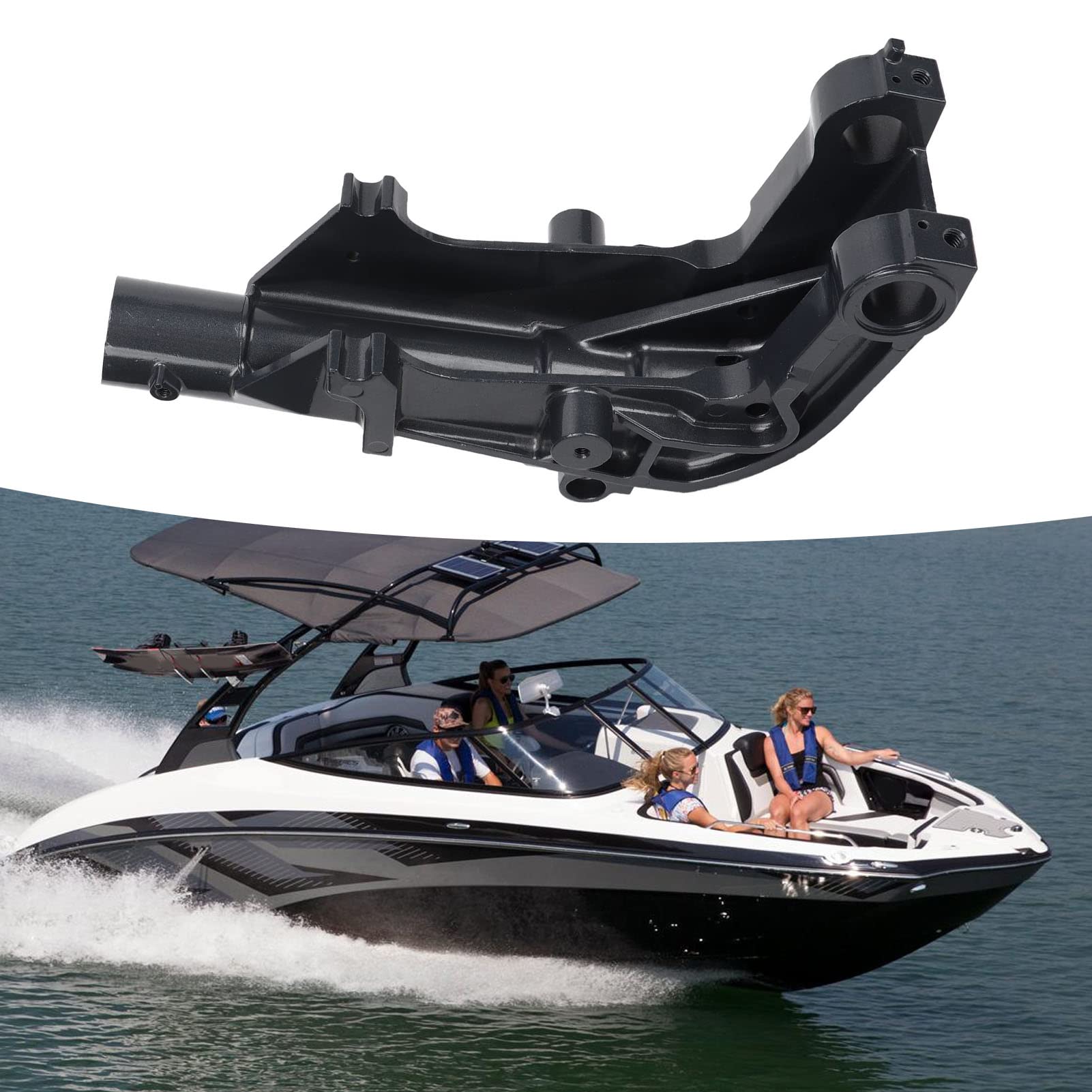 Outboard Motor Swivel Bracket Boat Engine Swivel Mount Marine Motor Pivot Bracket Outboard Motor Tilt Bracket for 2T 9.9hp 15hp Outboard Motor Parts