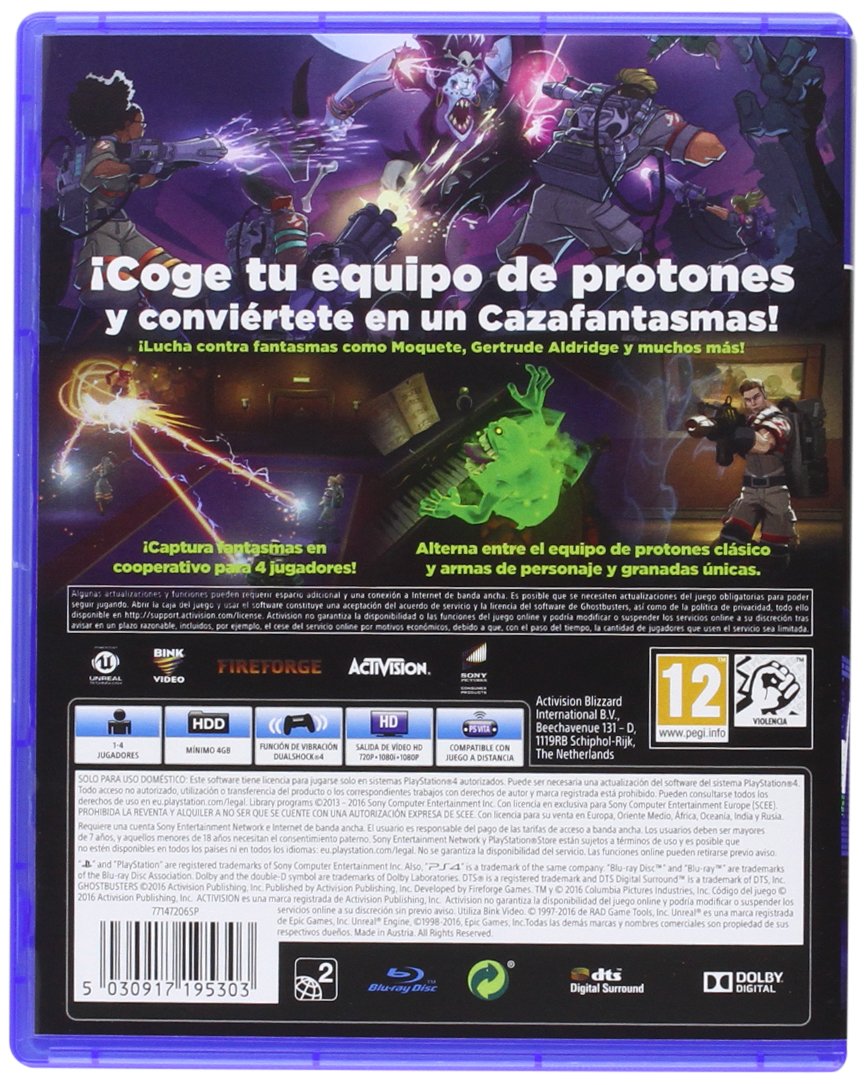 Attivazione Ghostbusters PS4