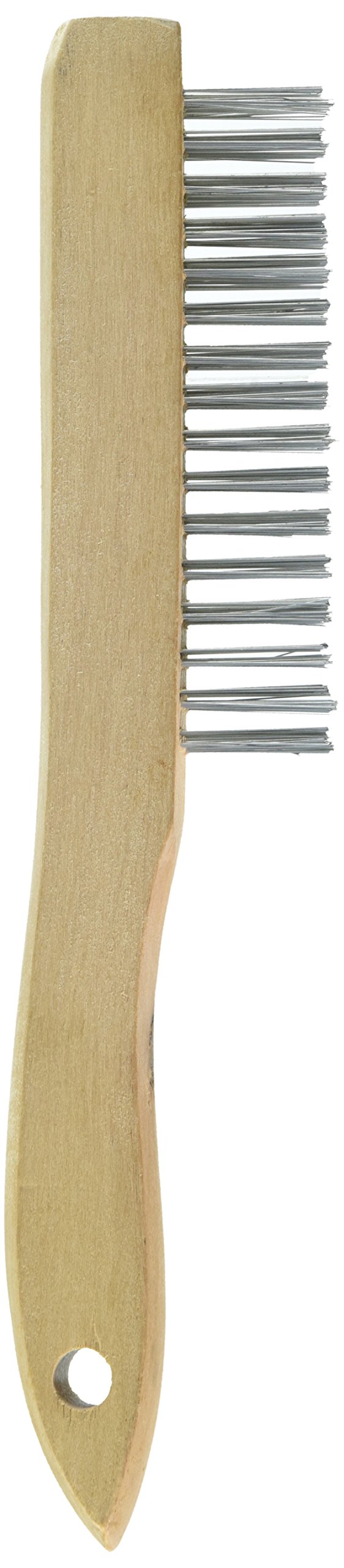 Mintcraft tge-swb416 1 1 1 cepillo de alambre/zapatos mango de madera, 4 x 40,6 cm