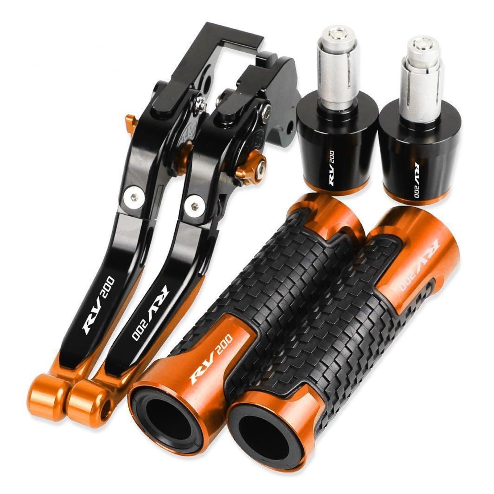 Lsdsaaza 18 For Suzuki For Rv200 2016 2017 Motorcycle Handbrake Brake Clutch Levers Handlebar Hand Grips Ends Motorcycle Brake Clutch Lever