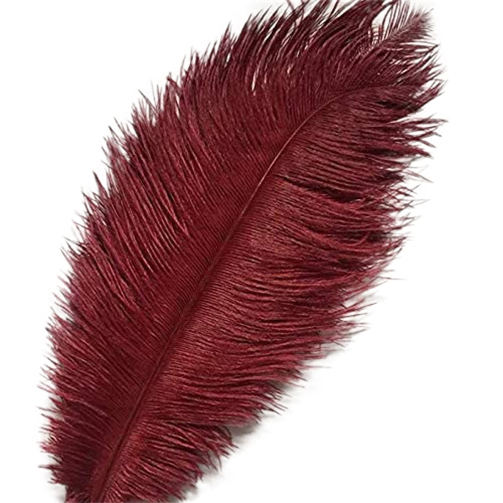 Crenze 10Pcs Straußenfedern 12-14Inch (30-35cm) Für Haus Hochzeitsdekoration bietet (Rosa)