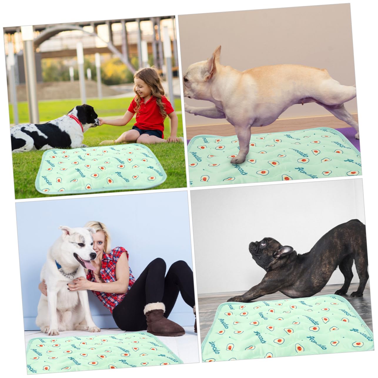 BESPORTBLE 6pezzi Tappetini Igienici Riutilizzabili Per Lavabili e Resistenti Pad Per Addestramento Protezione Antiscivolo e Antiperdita