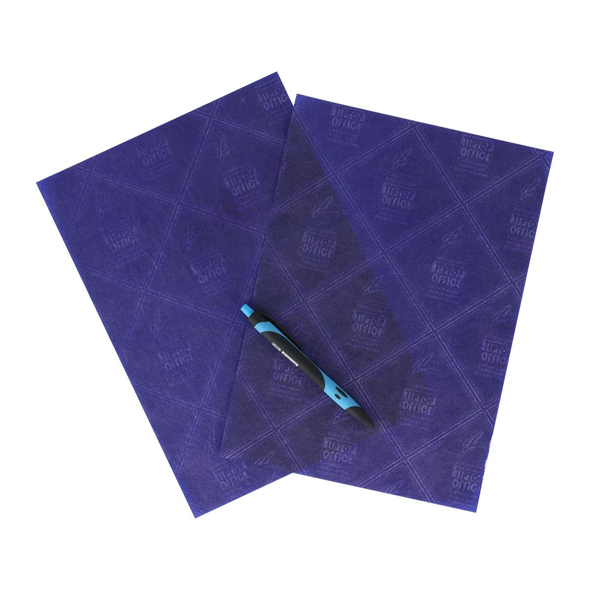 TIPTOP OFFICE Carta carbone blu 50 pezzi per scrittura a mano