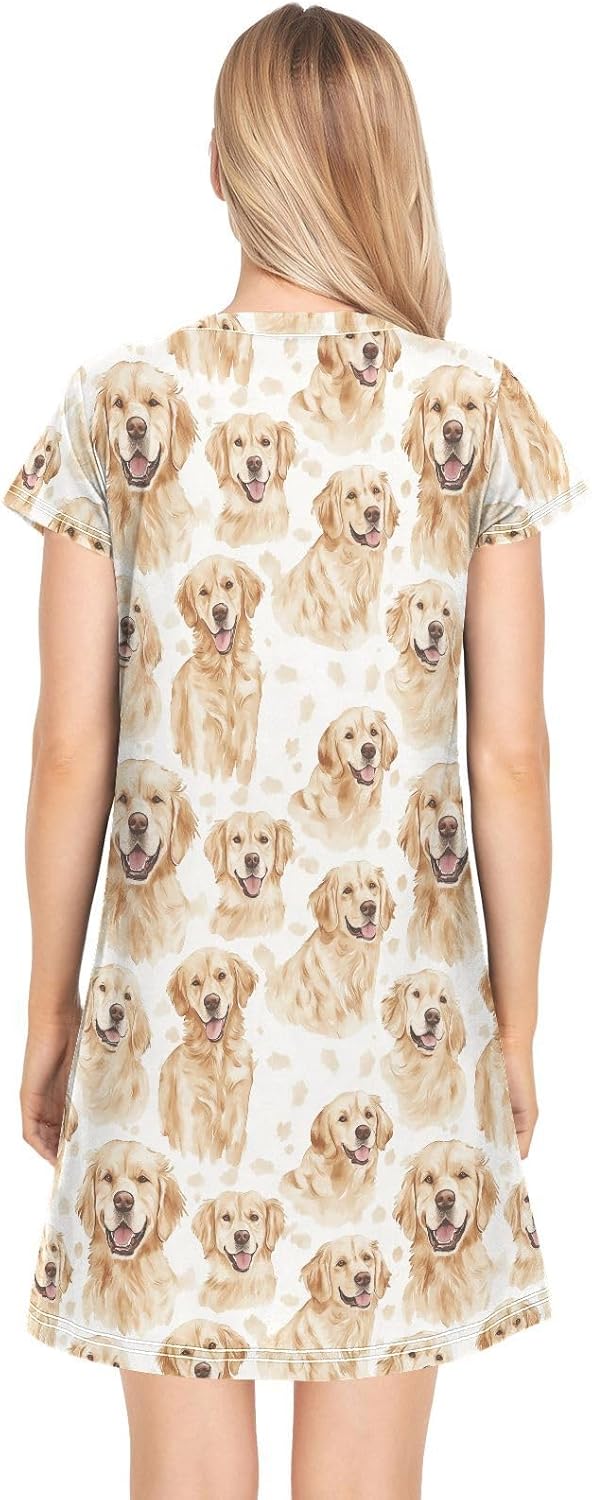 WiWi 女性用ナイトガウン ソフト半袖ガウン 寝間着 スリープシャツ クールナイトウェア ビスコース 竹製 S-XXL WiWi ナイトガウン  女性用 半袖 寝間着 ソフトバンブーパジャマ Vネック スリープシャツ プラスサイズ WiWi レディース 竹ビスコースナイトガウン ソフト半袖 ... レディース ナイトガウン スリープシャツ レディース 寝間着 半袖ドレス S-XXL