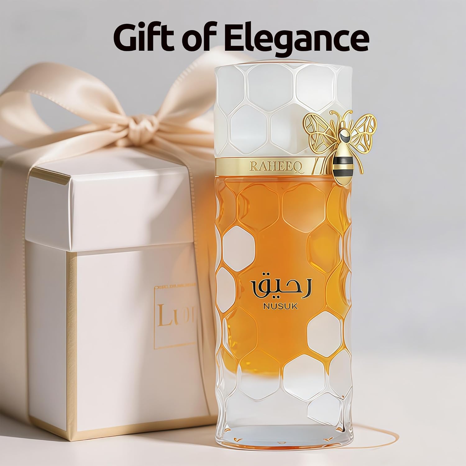 Luxury 2-Piece Couple's Perfume Set, 100ml Eau de Parfum Each, Long Lasting Fragrance Gift for Holidays and Anniversaries, Premium Cologne Duo for Men and Women (Ateeq&Raheeq)