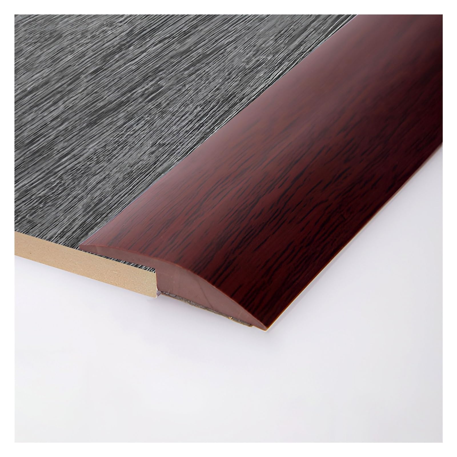 Tiras autoadhesivas de PVC de 3.3 pies para alfombras y cubiertas de suelo para superficies irregulares de hasta 5 mm, solución de tratamiento de suelos color rojo vino