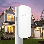 Outdoor WiFi Extender，WiFi Booster | AI Watchdog | Repeater&AP Mode｜IP65 Weatherproof | Up to 1200Mbps Dual Band WiFi Repeater