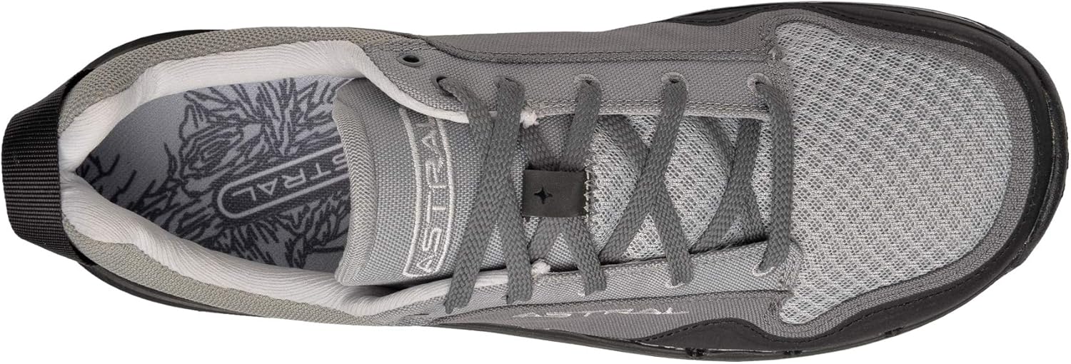 Astral Men's TR1 Junction Minimalist Hiking Shoes, Quick Drying and Lightweight, Made for Water, Trails, and Canyons, Storm Gray, 14 M US